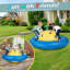 Jeu gonflable pour enfants avec dôme à bascule 7,5 pi Costway