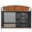 42.8" Large Dog Crate Furniture For Large Medium Dog, Farmhouse Wooden Dog Kennel Indoor End Table, Decorative Pet House For Large Dogs-1772361249