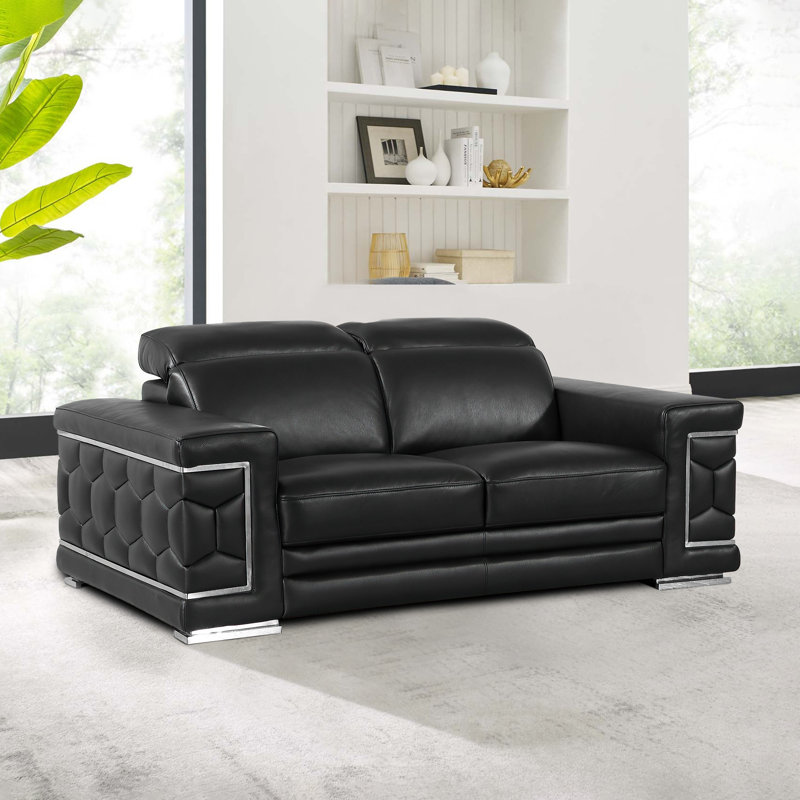 Porphyrios Living Room Set, Black