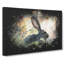 Hare In The Bushes - Wrapped Canvas-56644859