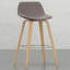 Tabouret Mid-Century moderne 2 pièces -, nappe ouatée, housse de siège 2 tabourets, tissu tissé, pour différents espaces