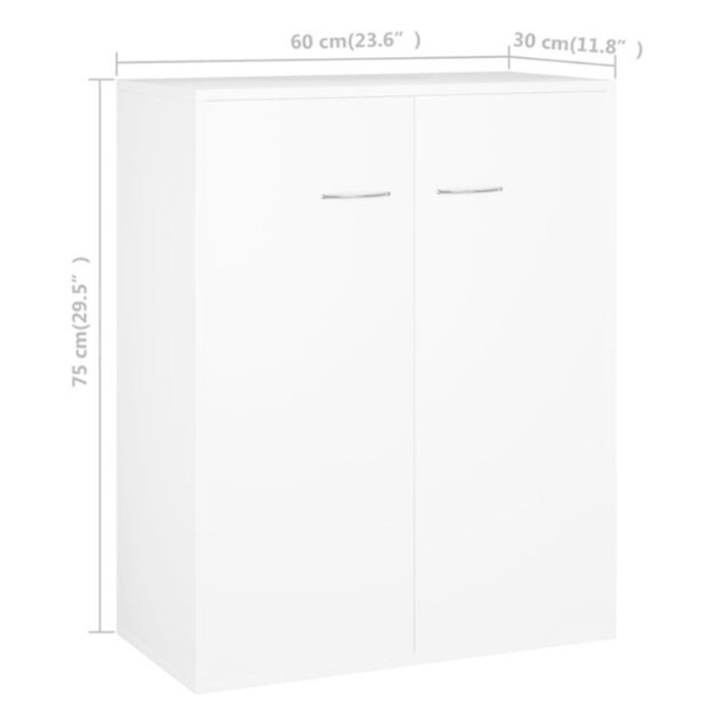 Aatish 60 Cm Wide Sideboard, Grey Sonoma