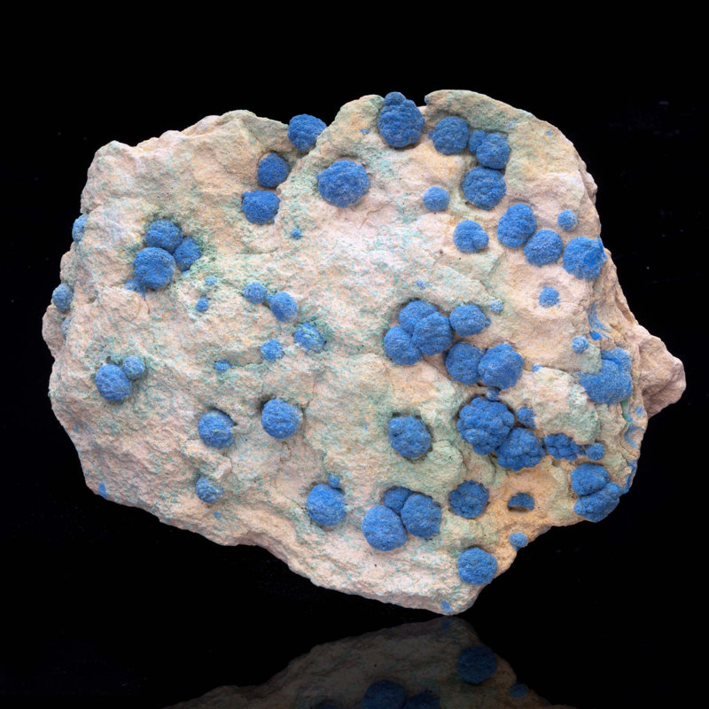Azurite sur malachite de l'Utah