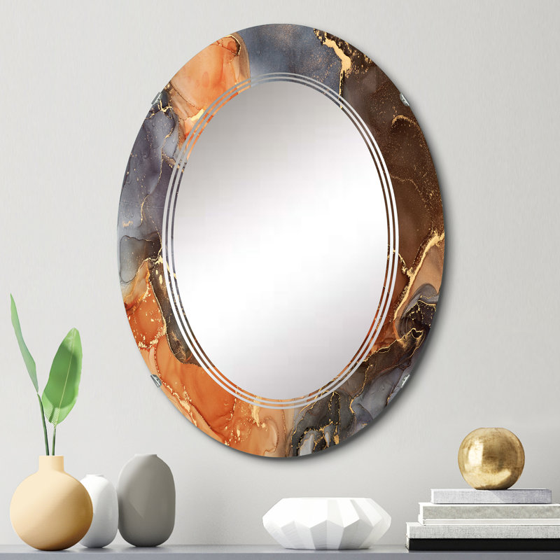 Oval Mirror, 30" x 20"