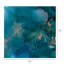 Aquamarine Drift I, reproduction d'art sur toile tendue sur toile tendue