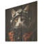 Chat de chasse - impression sur bois-788419822