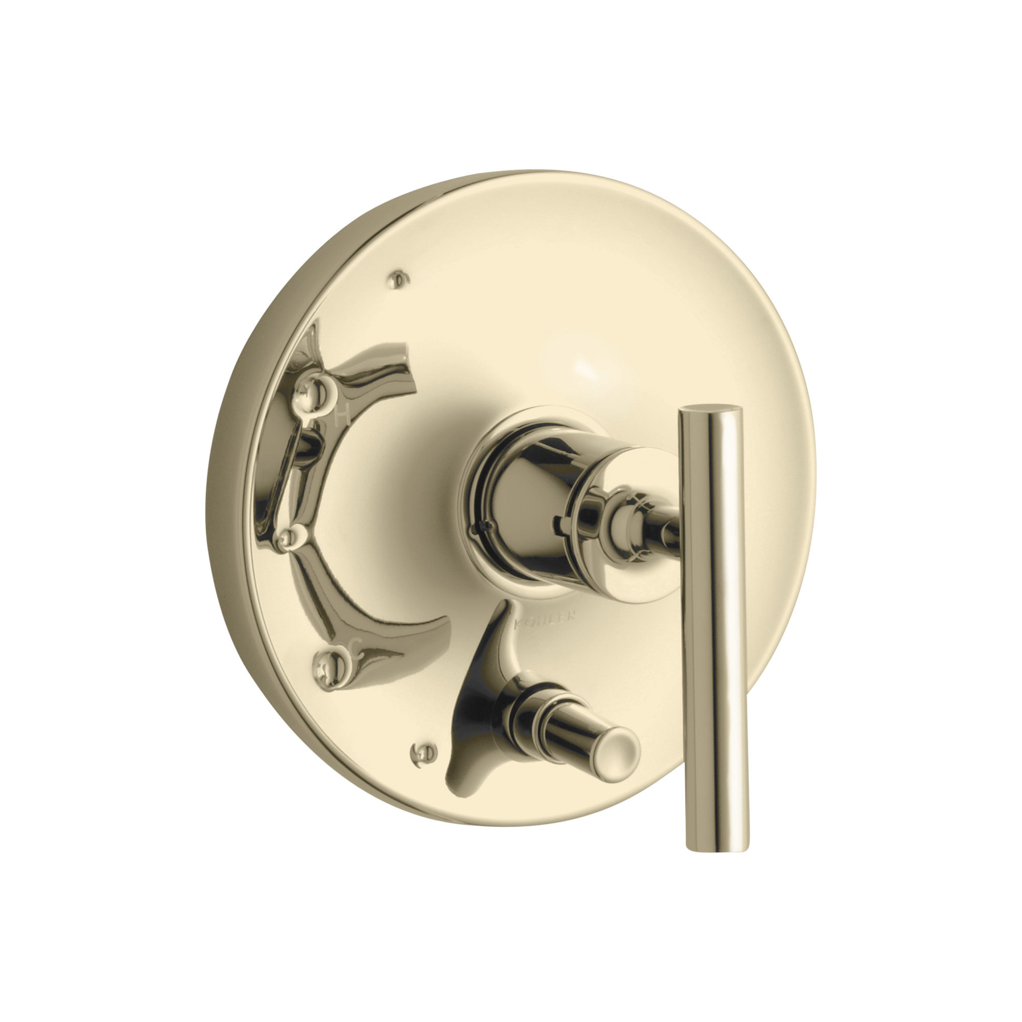 Purist Faucet Trim, Vibrant French Gold