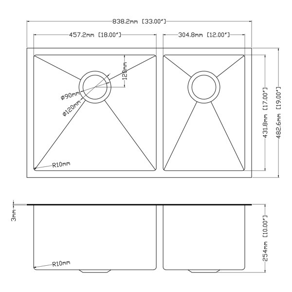 Dimensions du produit