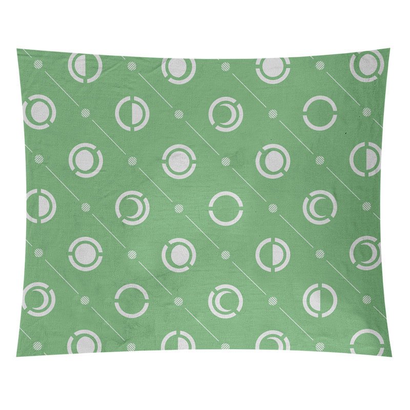 Tapisserie, H 27,5 po x l 37,5 po, Vert