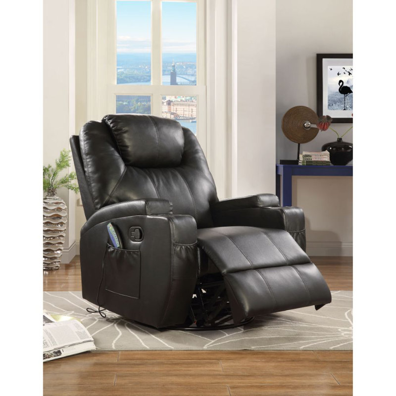 Fauteuil inclinable et berçant Waterlily, Noir