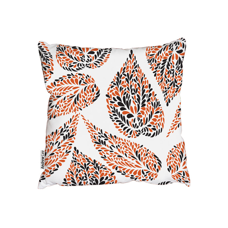 Indoor / Outdoor Paisley Square Throw Cushion, 60cm x 60cm