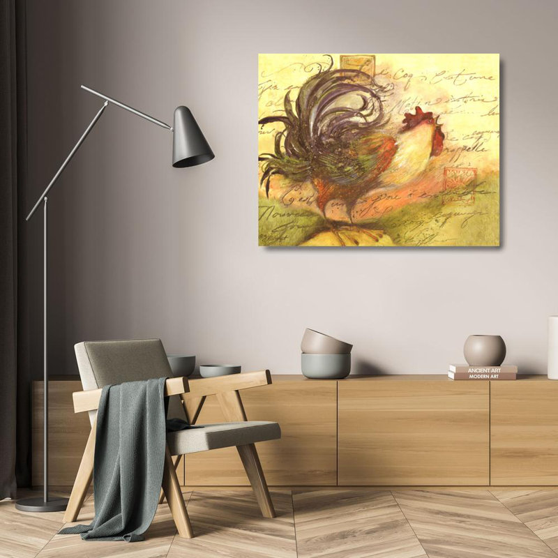 Le Rooster III, H 19 po x l 24 po