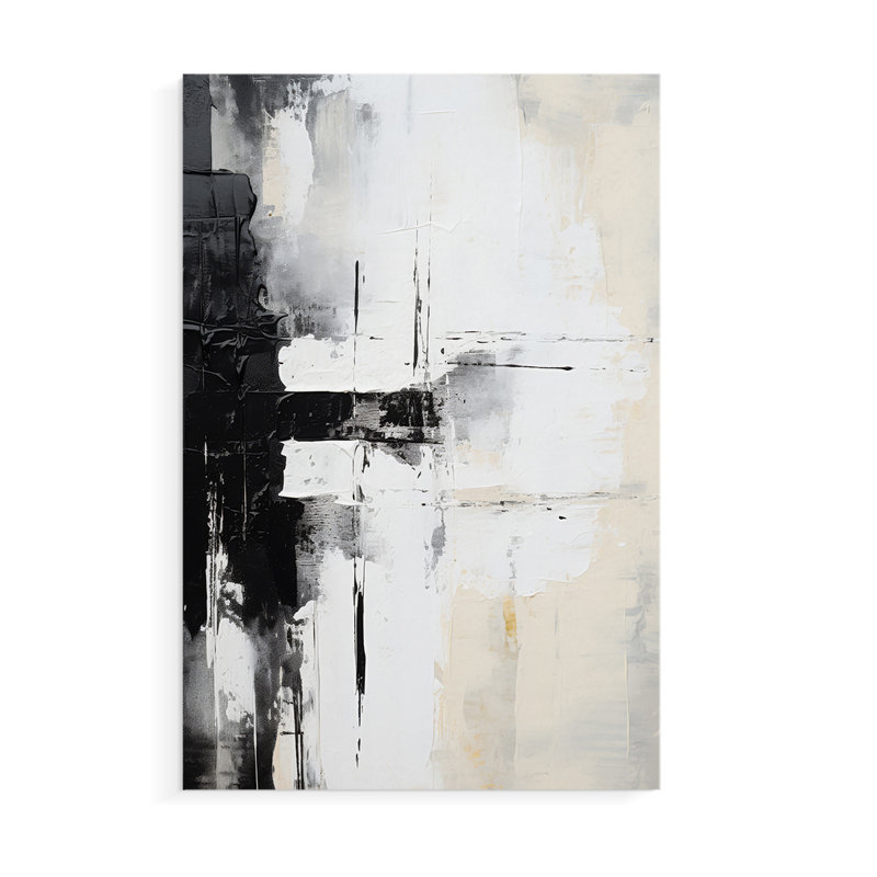 Série ABSTRACT dxv - impression sur toile seulement - non encadrée, H 12 po x l 8 po