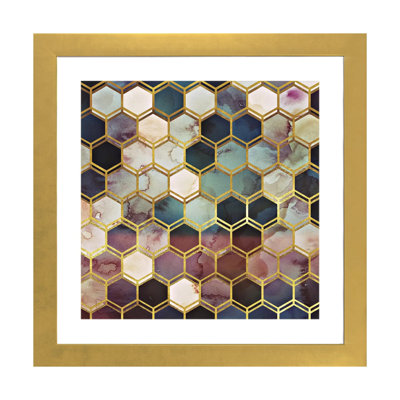 «Rugged Marble Square» - reproduction d'art
