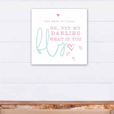 Maebry Text & Numbers Canvas Art