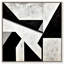 «Cubos Abstracts Canvas», art abstrait noir et blanc par Notoriart-104452508-112213631