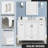 Milford 42" Single Vanity With Carrara White Engineered Stone Top, Sink & Backsplash, Solid Wood, Pre-Assembled