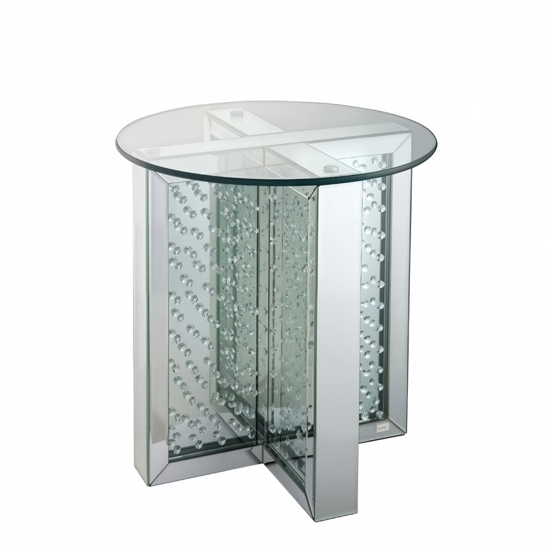 table de bout à pieds croisés