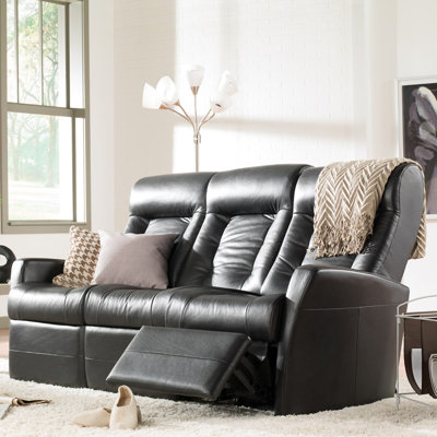 Banff II Reclining Sofa -  Palliser Furniture, 42210-61-Tulsa II Dark Brown-PVC-ESP