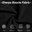 Canapé rembourré 87 po avec repose-pieds Sherpa Boucle-1190372952