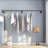 Kusilvak 70.8'' Metal Wall Mounted Clothes Rack