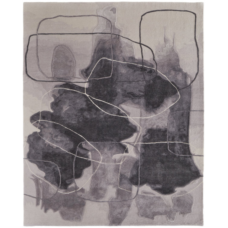 Ramiro Hand Tufted Abstract Indoor Rug