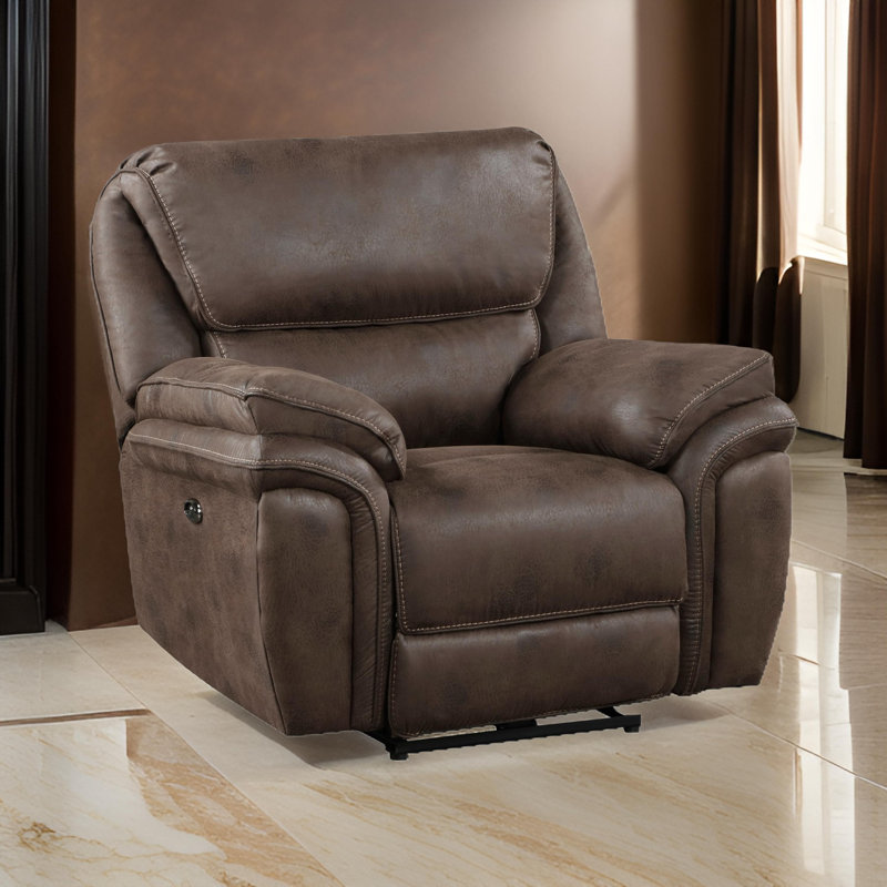 Fauteuil inclinable électrique lève-personne de 40 po Kristeena, Brown