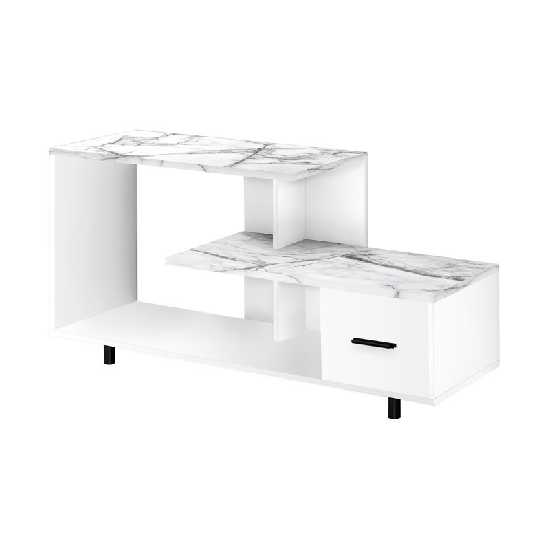 Meuble télé 48 po Eliana, White