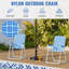 Chaises de jardin portatives en tissu-110697257