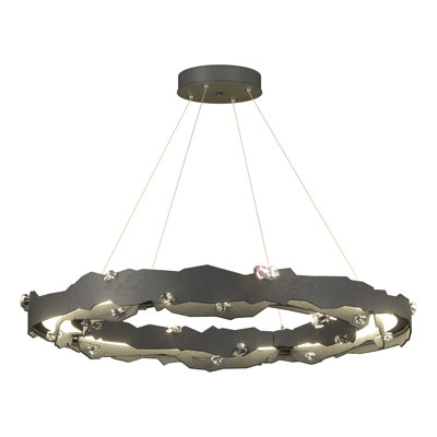Trove Wagon Wheel LED Chandelier
