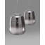 Oliverio 1 - Light Smoky Gradient Cylinder Pendant