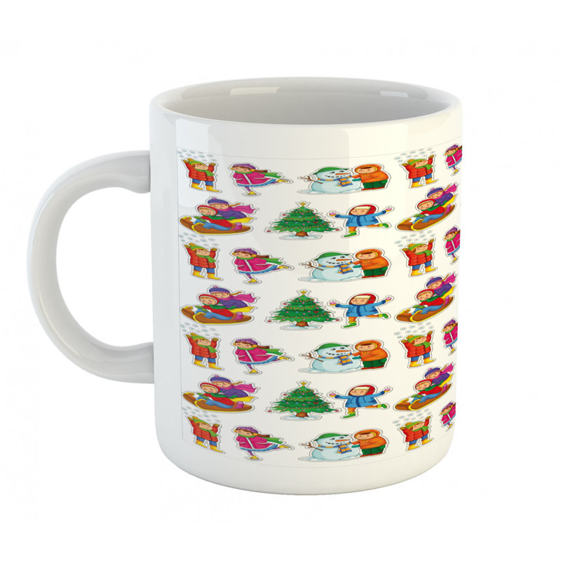 Grande tasse à café winter