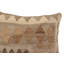 Housse et insert de coussin décoratif carré 100% laine Holland