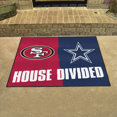 NFL San Francisco 49ers All Star Non-Skid Mat Rectangular Area Rug