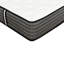 Matelas hybride à ressorts ensachés 12 po Premium, matelas en mousse viscoélastique imprégnée de gel, blanc / gris-745003117