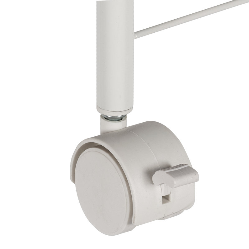 Anouschka 34.57'' H x 18.23'' W Utility Cart with Wheels, 34.6" H x 18" W x 13" D