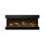Amantii 50inch Tru View XL Deep Smart Electric Fireplace, wifi enabled, 3 sided glass, 3 speed motor, mobile app-535932129