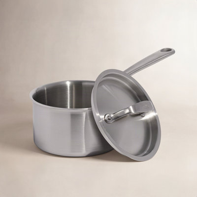 2qt Stainless Steel Saucepan with Lid