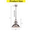 1-Light 13" Modern Industrial Single Dome Pendant Light For Kitchen Island-2030657217