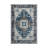 Vintage Patterned Distressed Rectangular Pearl Pile Area Rug-852880271