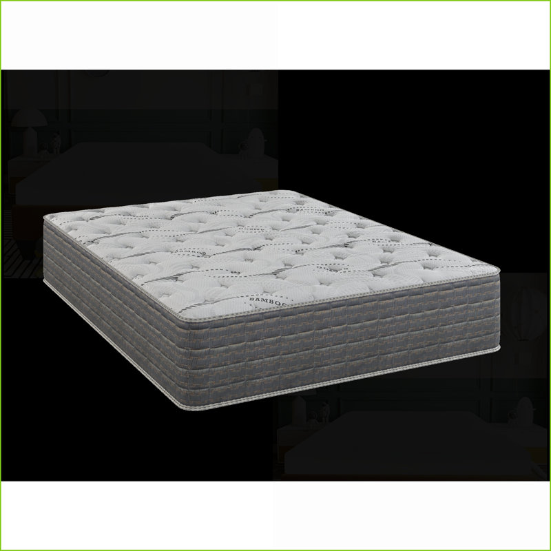 Mattresses 13.5” Plush Two-Sided California King Mattress - Bamboo, Temperature-Regulating, Adjustable | Foam+Spring | White