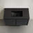 St. Tropez 36" Wall-Mounted Bathroom Vanity In Black Oak With Black 3-Hole Widespread Sink Top-119665071-119665074-119665076