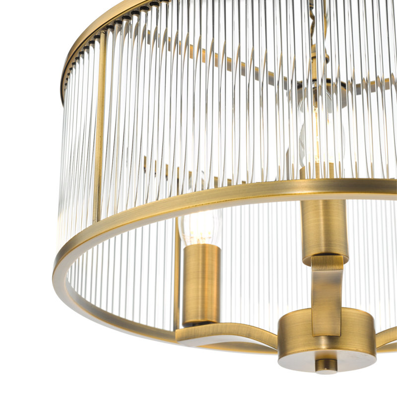 3 - Light Antique Bronze Pendant