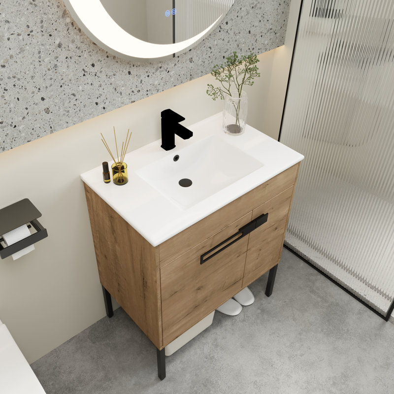 Ensemble de meuble-lavabo simple 30 po Aintzane