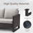 Ingvald 71.45" Wide Outdoor Wicker/Rattan U-Shaped Patio Sectional With Cushions-829019252