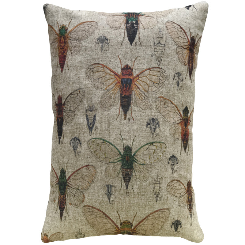 Linen Reversible Throw Pillow