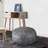 Leather Pouf-249570880