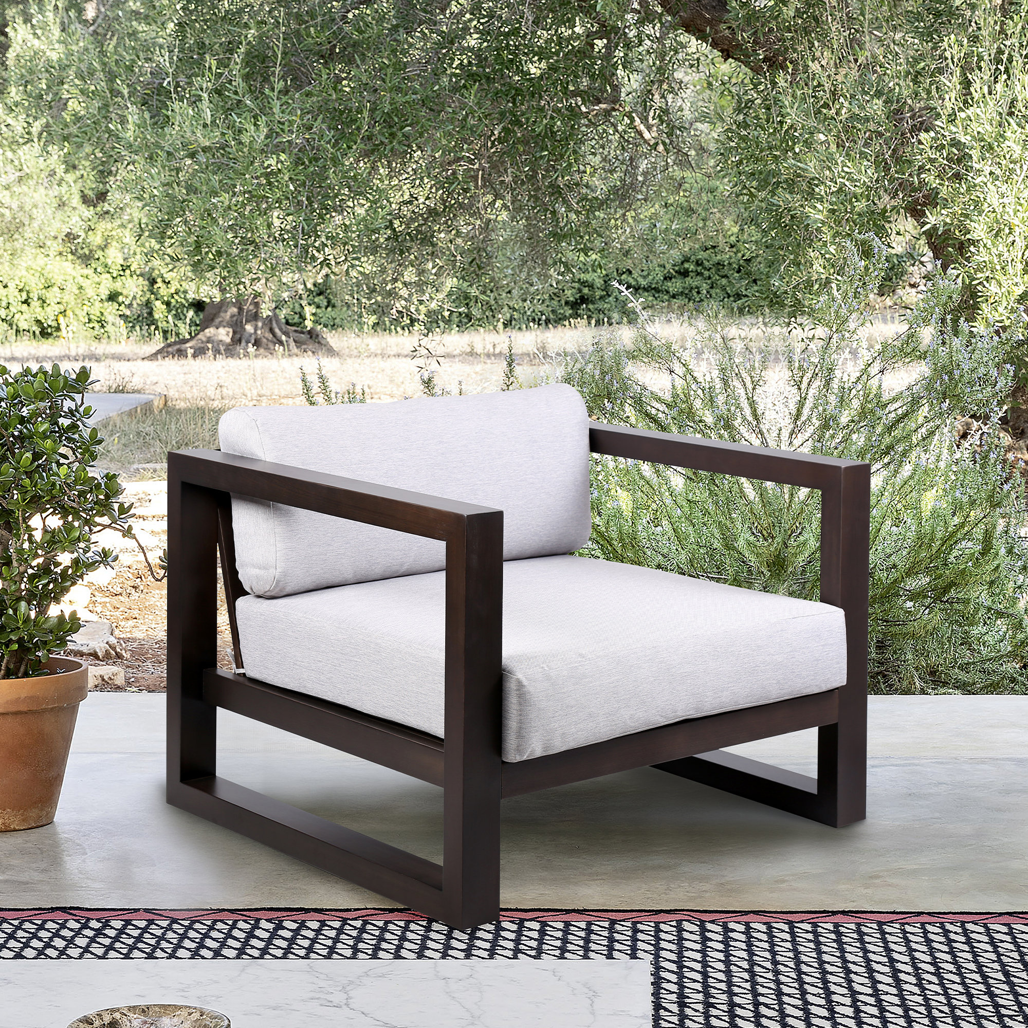 Outdoor Lounge Chair, Earth 