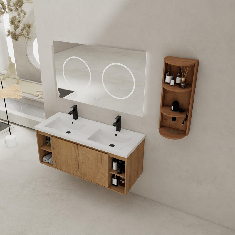 Wall-Mounted Bathroom Vanity