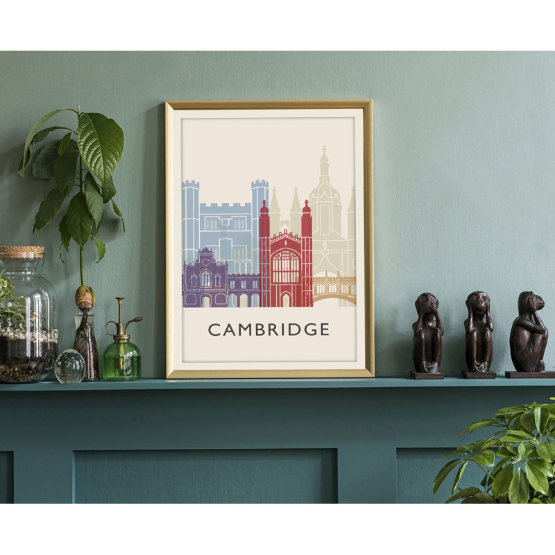 Cambridge - Unframed Painting, 20" W x 30" H x 0.35" D